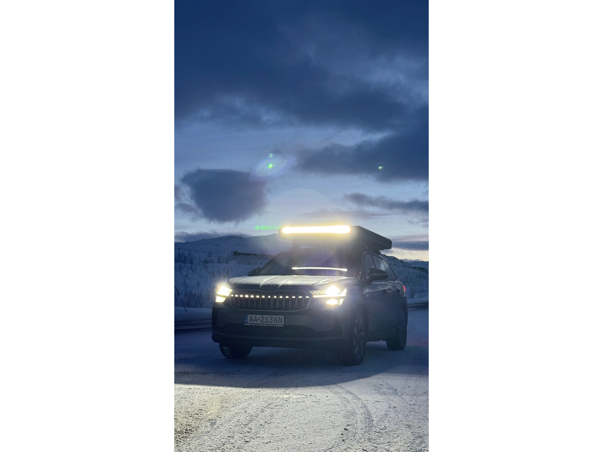 SNAILER® - LED Bar 100cm / 594W for rooftop tent