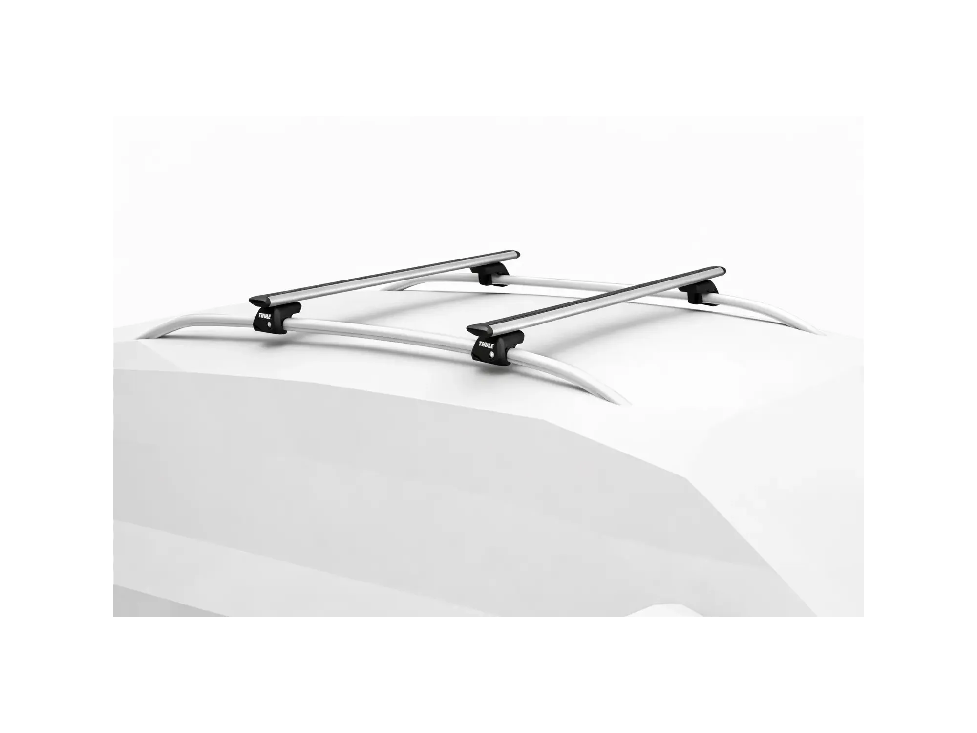 Thule WingBar Evo Raised Rails Roof Bars | SNAILER®