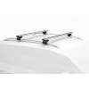 Thule WingBar Evo Raised Rails Silver Roof Bars | SNAILER®