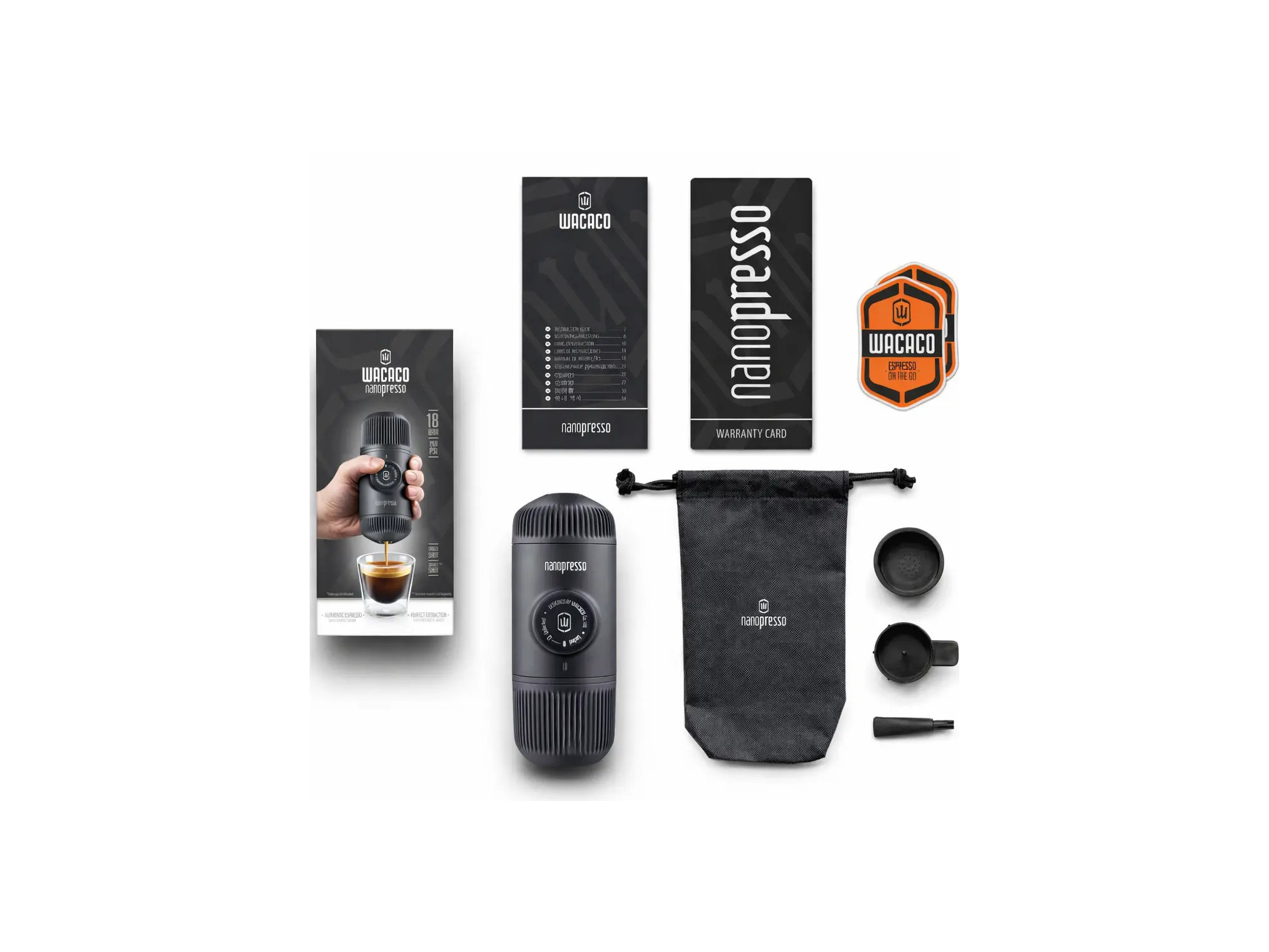 Wacaco Nanopresso - Manual Camping Espresso Maker | SNAILER®