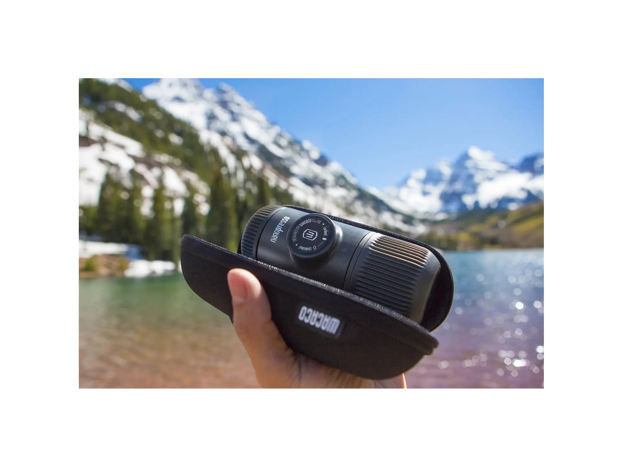 Wacaco Nanopresso + Hard Case | Manual Espresso Maker | SNAILER®