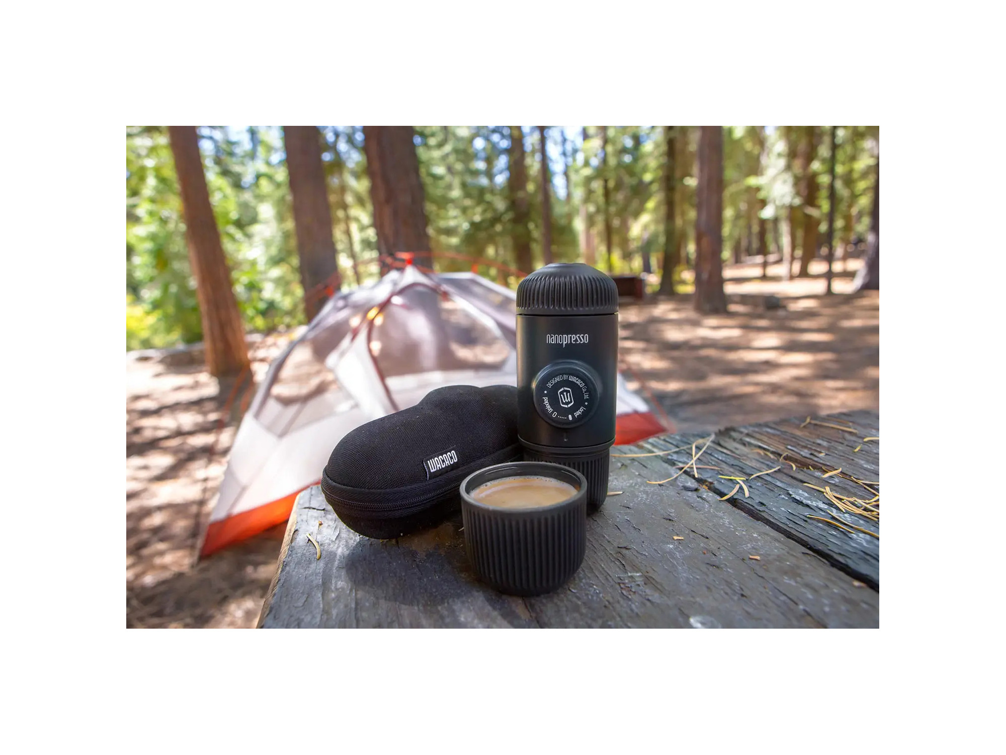 Wacaco Nanopresso + Hard Case | Manual Espresso Maker | SNAILER®