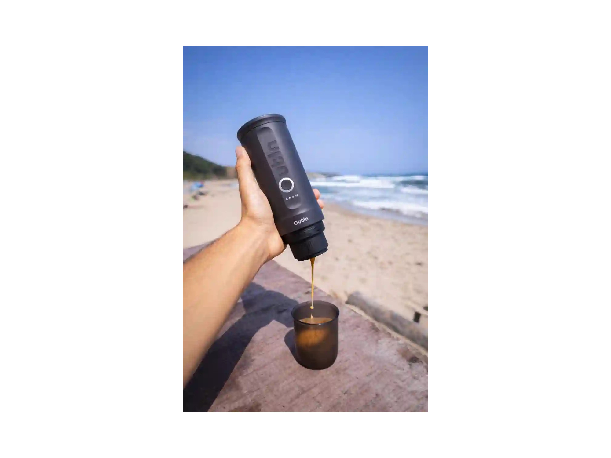 OutIn Nano - Battery-Powered Travel Espresso Maker | SNAILER®