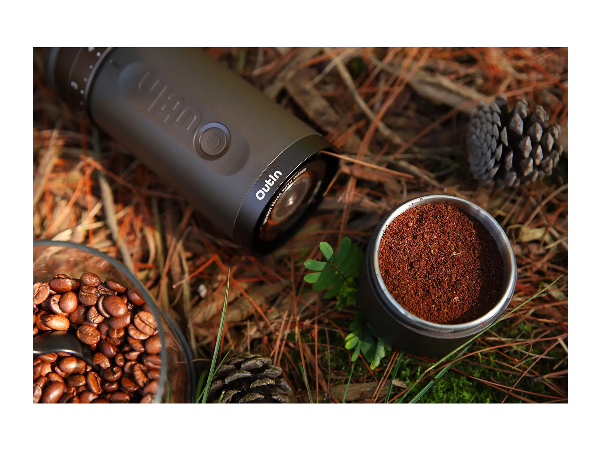OutIn Fino – Portable Battery-Powered Electric Coffee Grinder