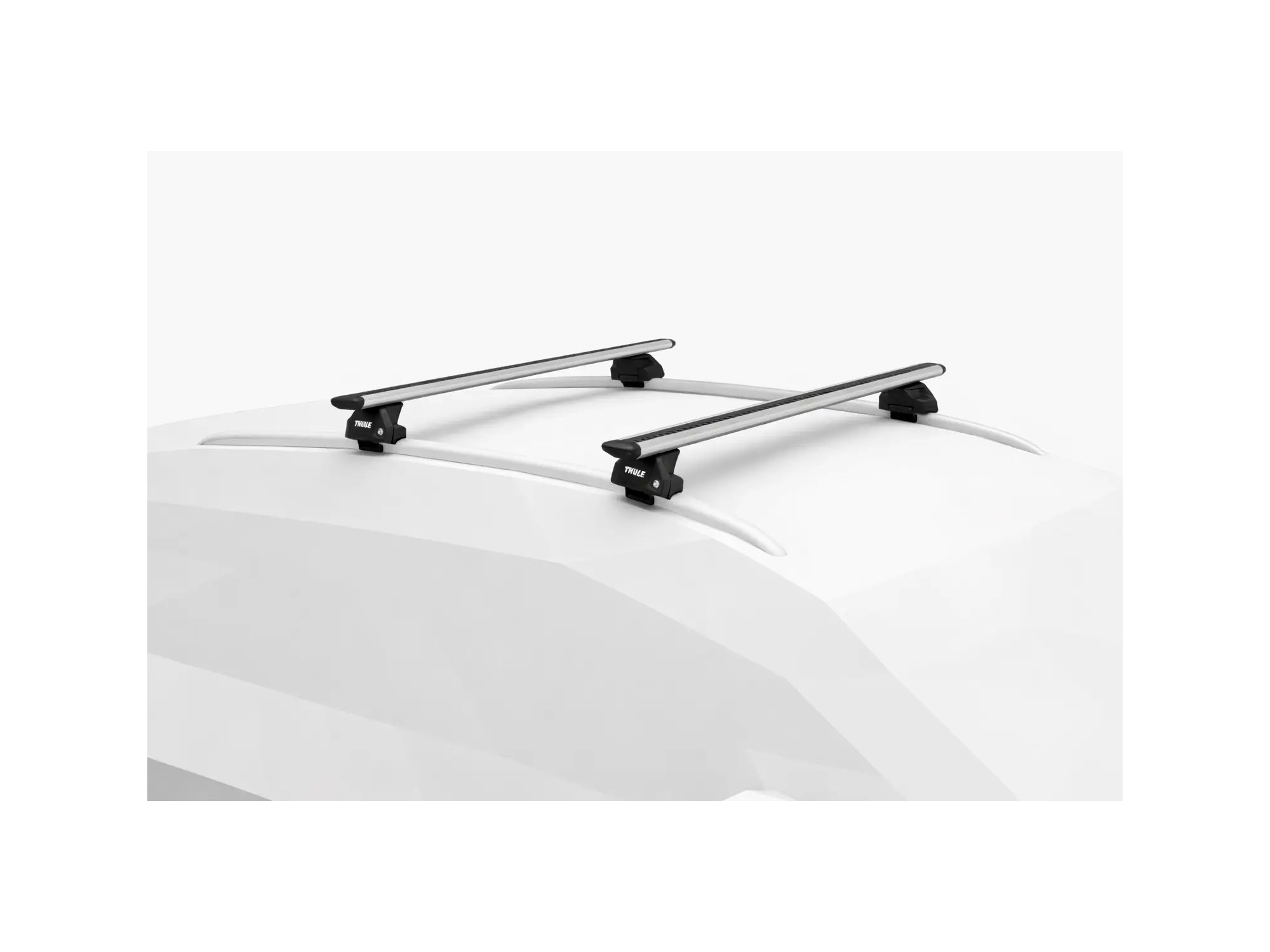Thule WingBar Evo Flush Rails Silver | SNAILER® Roof Bars