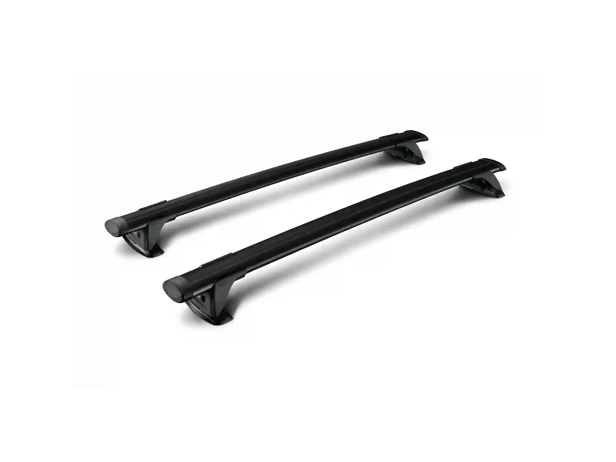 Silver Yakima Roof Crossbars for Roof Rails | SNAILER®