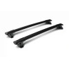 Silver Yakima Roof Crossbars for Roof Rails | SNAILER®