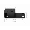 Awning Mount Bracket – Alduo, 15 cm | SNAILER®