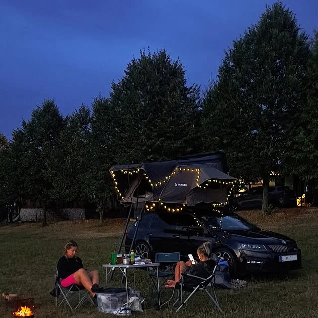 Rooftop tent Snailer Abis on Skoda Octavia