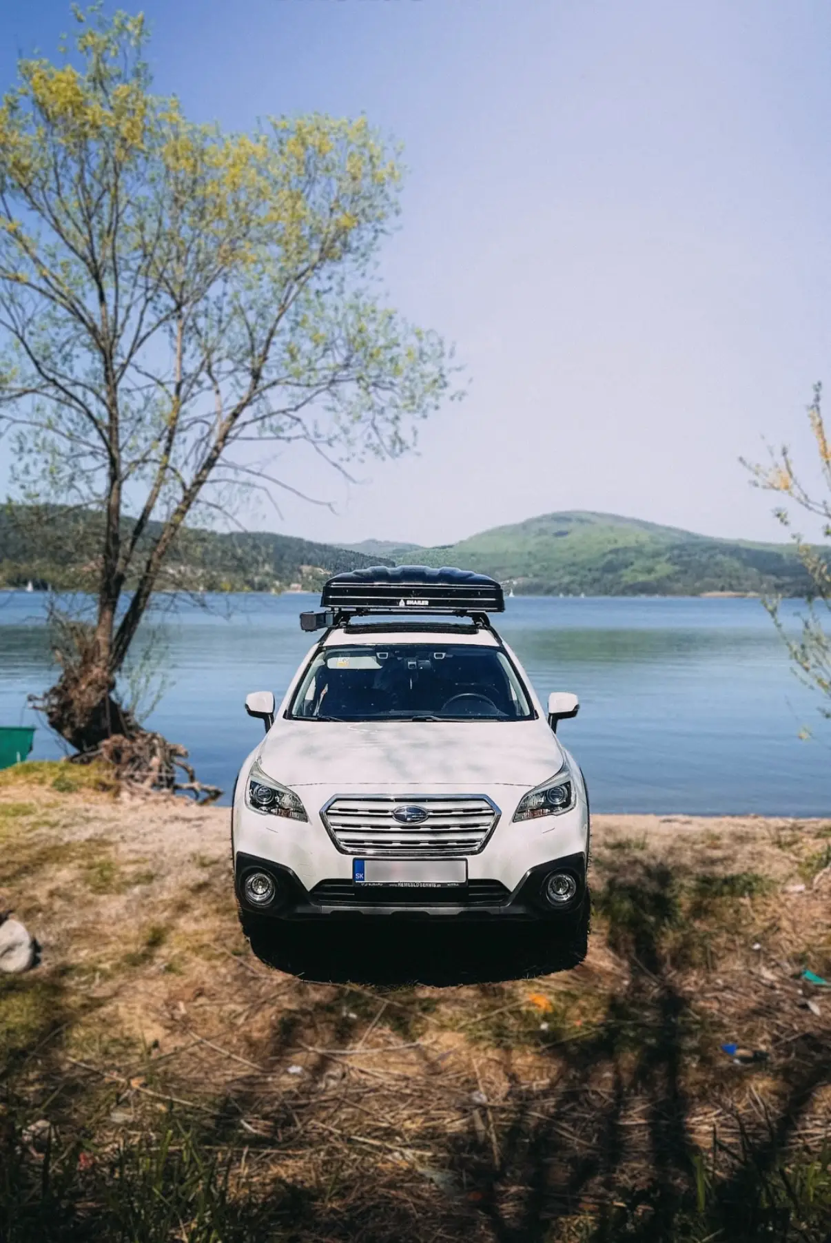 Snailer Abis Dachzelt auf Subaru Outback - Bild aus der Kundengalerie aus der Slowakei