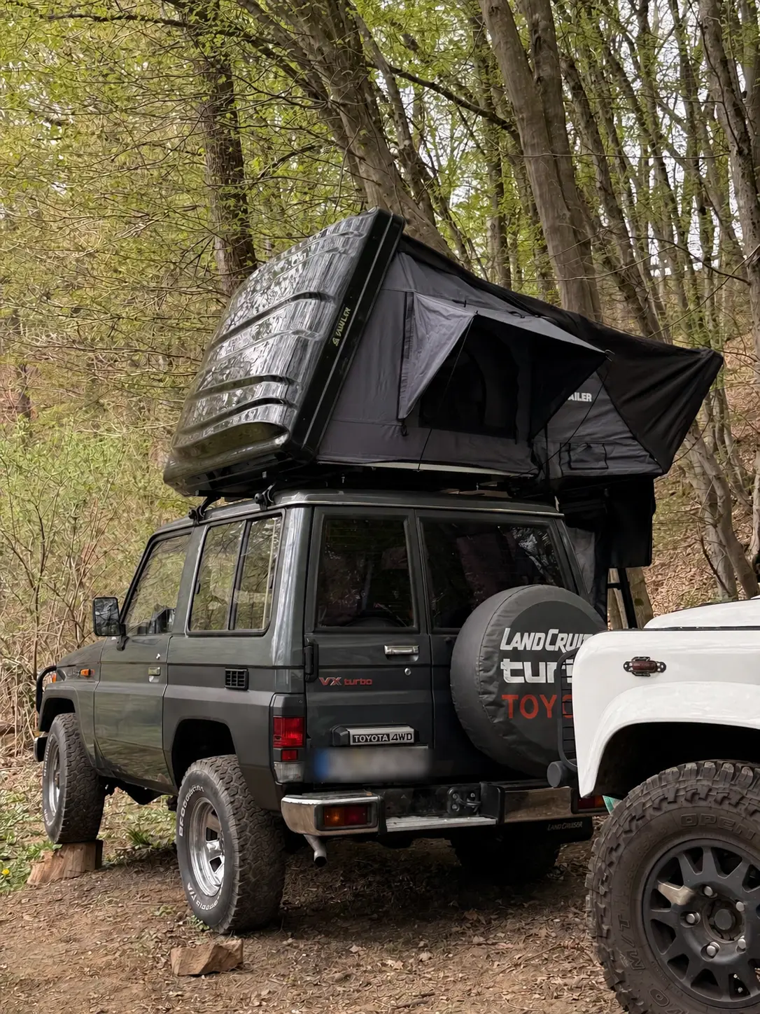 Snailer Abis stresny stan na aute Toyota Land Cruiser - fotografia z galerie zakaznikov z krajiny Nemecko
