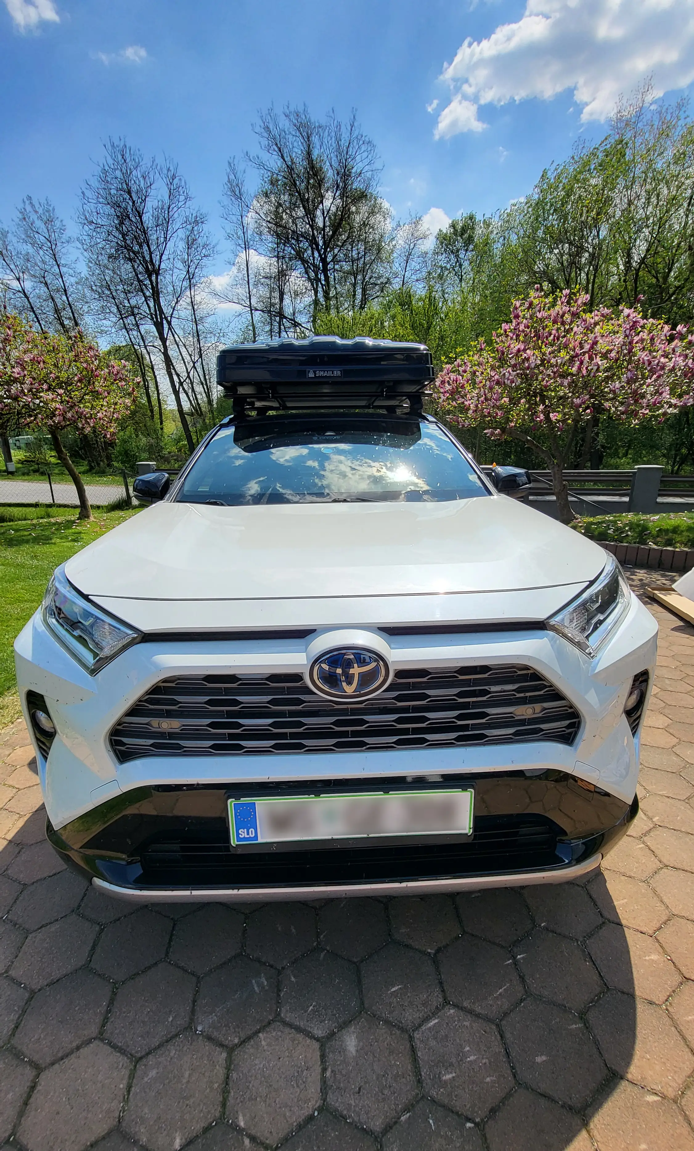 Snailer Abis stresni stan na voze Toyota RAV4 - fotografie z galerie zakazniku z Slovinska