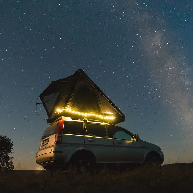 Rooftop tent Snailer Alduo on Honda HR-V