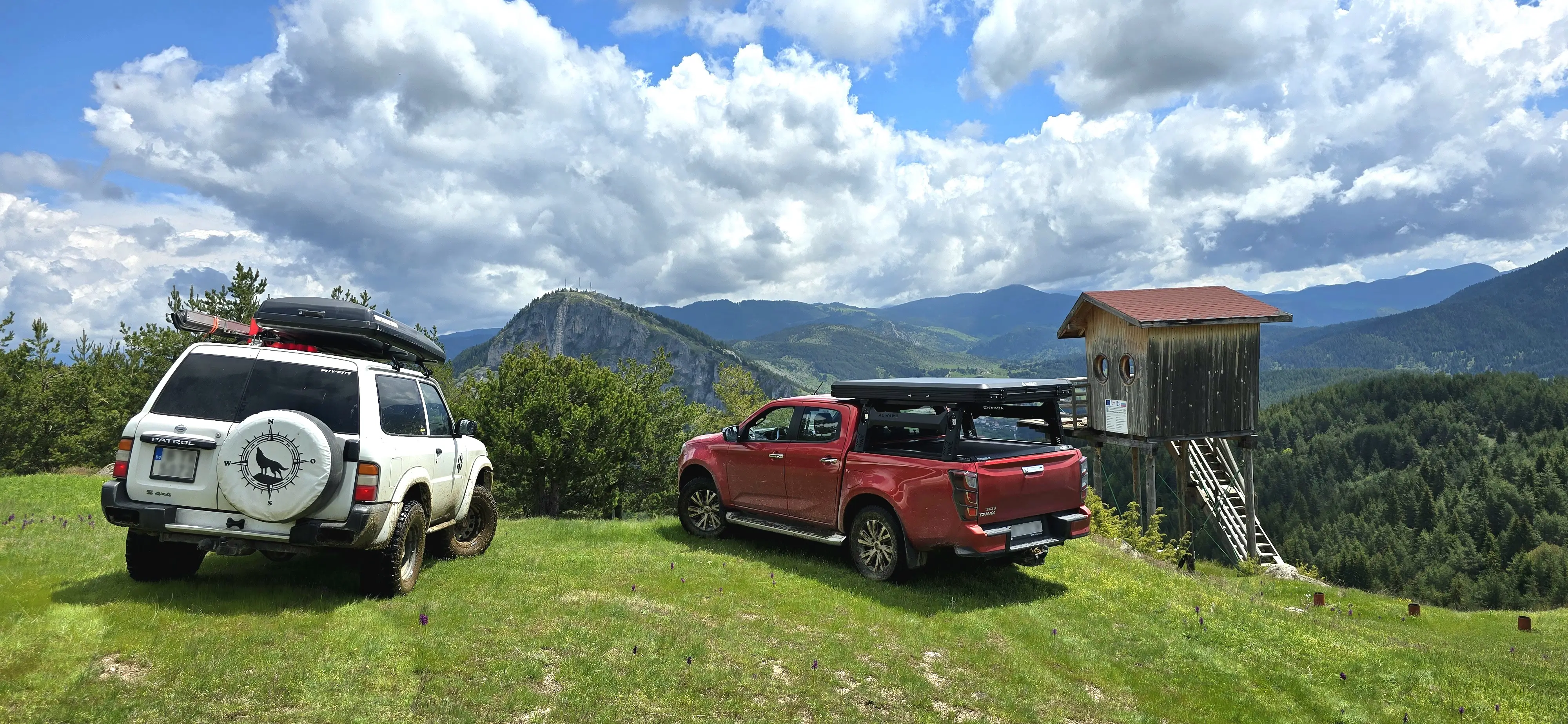 Snailer Alduo krovni sator na vozilu Isuzu D-Max - fotografija iz galerije kupaca iz Bugarske