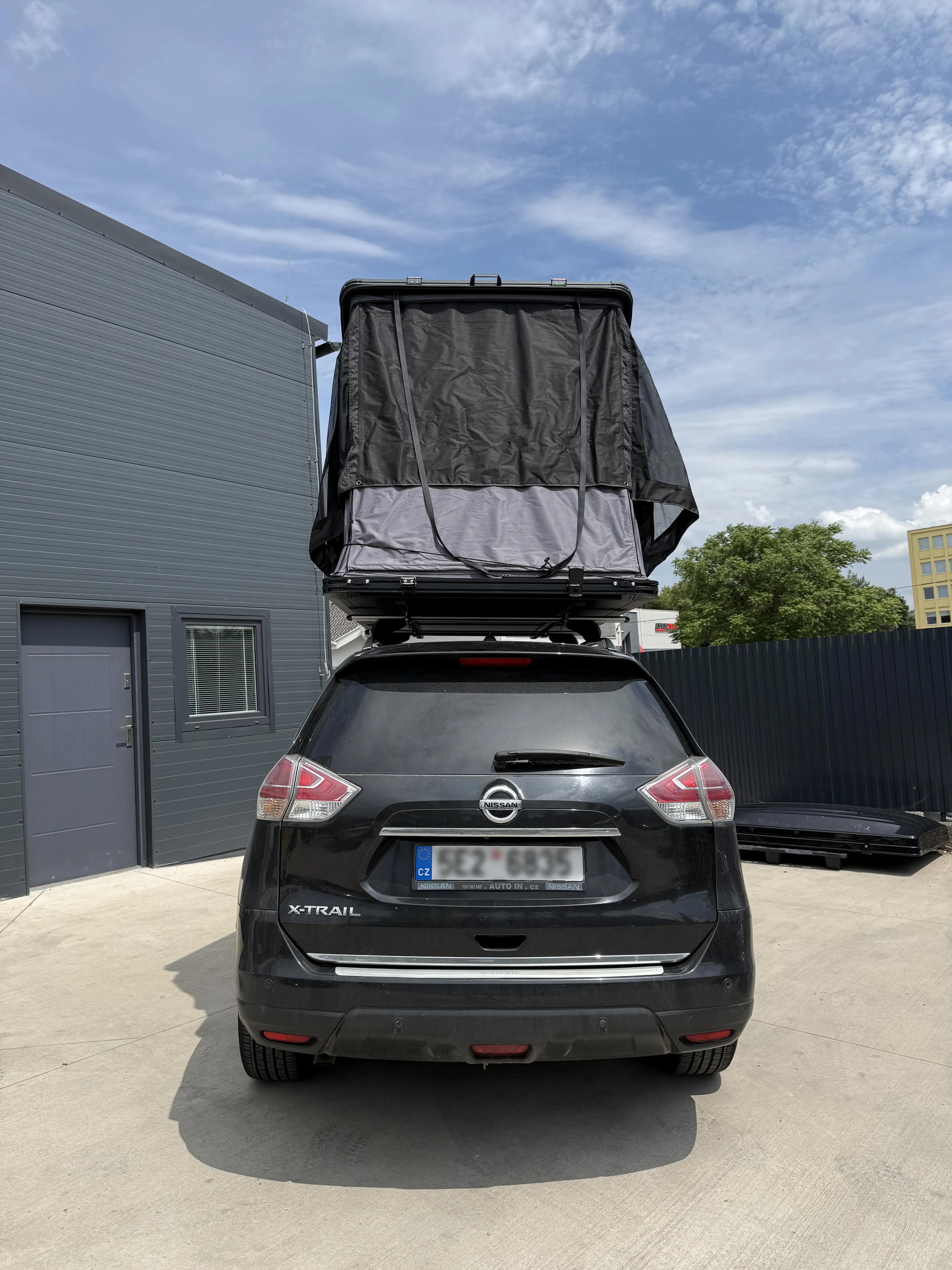 Snailer Alduo stresni sotor na vozilu Nissan X-Trail - fotografija stranke iz Slovaske