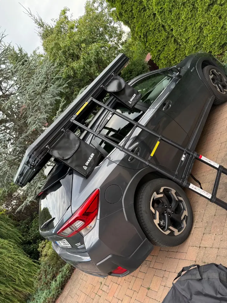 Snailer Alduo stresny stan na aute Subaru XV - fotografia z galerie zakaznikov z krajiny Ceska republika